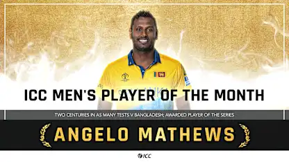 Logo of ICC Men's Player of the Month winner for May 2022 revealed