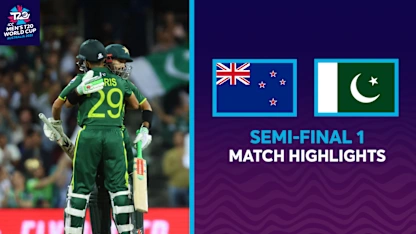 Logo of Supreme Pakistan see off New Zealand to seal Final berth | Match Highlights | T20WC 2022