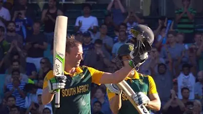 Logo of AB de Villiers breaks record for fastest ever 150 v West Indies