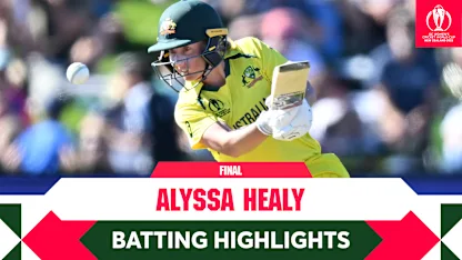 Logo of Highlights: Alyssa Healy delivers a batting masterclass
