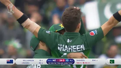 CWC19: NZ v PAK - Highlights of Shaheen Afridi's 3-28