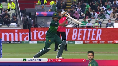 CWC19: NZ v PAK - Babar Azam montage 