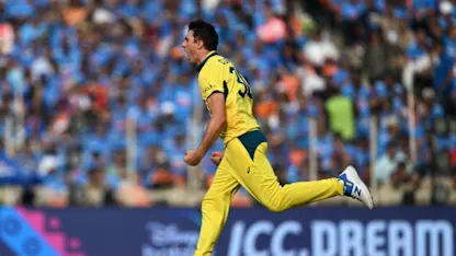 Logo of Pat Cummins' dominant spell in the World Cup Final | CWC23