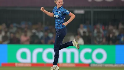 LIVE: Bell snaps Litchfield early in Australia's CWC25 chase
