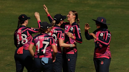 Logo of Carter tosses one up and gets a breakthrough | WT20WC 2024