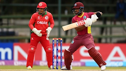 Logo of Shai Hope fifty steers West Indies to win over Oman | CWC23 Qualifier