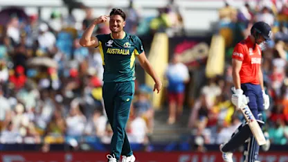Starc takes a screamer | AUS v ENG | T20WC 2024