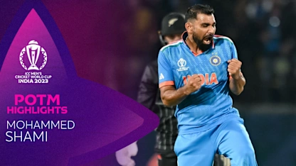 Logo of Mohammed Shami - POTM Highlights | IND v NZ | CWC23