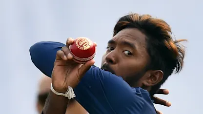 Logo of Bowling action of Akila Dananjaya found to be illegal