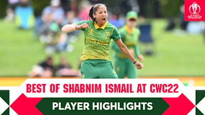 Logo of Highlights: Best of Shabnim Ismail | CWC22