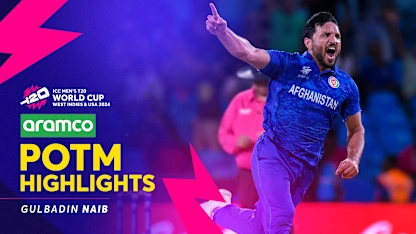 Logo of Gulbadin Naib's clutch spell turns the tide | POTM Highlights | T20WC 2024 





