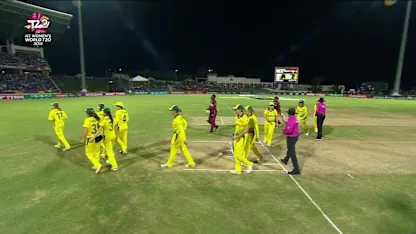 WI v AUS: The winning moment