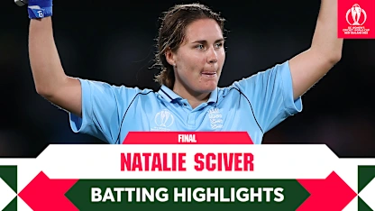Logo of Highlights: Nat Sciver's terrific 148* goes in vain