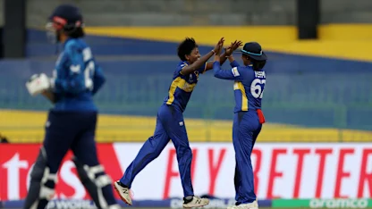 Sharp catch by Kavisha to dismiss Dunkley | CWC25
