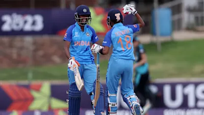 Logo of India beat New Zealand to march into World Cup final