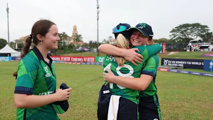 Logo of Ireland secure a famous win to advance to Super Six | U19WC 2025