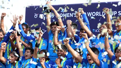 Logo of India's moment of glory at the ICC U19 Women's T20 World Cup
