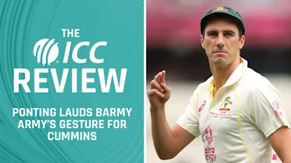 Logo of Ricky Ponting praises Barmy Army's gesture for Pat Cummins | ICC Review