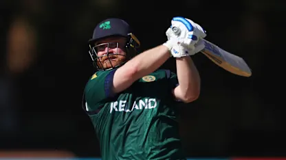 Logo of Paul Stirling's powerful knock sets up Ireland victory | CWC23 Qualifier