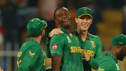 Logo of Kagiso Rabada snares a T20 World Cup hat-trick