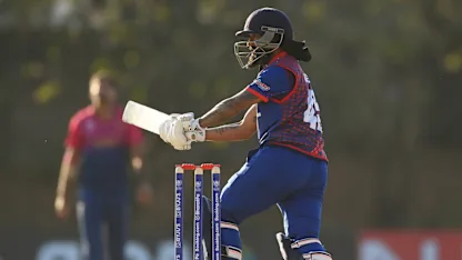 Logo of Vital knock from Dipendra Singh Airee steers Nepal to victory | CWC23 Qualifier