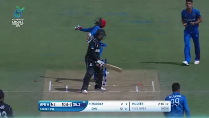 Majestic Mujeeb takes 4/13 against New Zealand