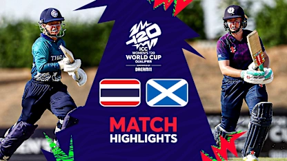 Logo of Thailand v Scotland | Match Highlights | Women’s T20WC Qualifier 2024