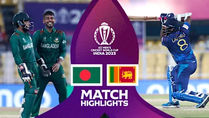 Bangladesh cruise to comfortable win against Sri Lanka in warm-up fixture | CWC23 Match Highlights