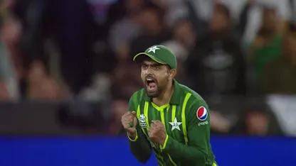 Logo of Wicket - Harry Brook - Pakistan v England ICC T20WC 2022