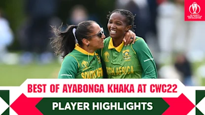 The best of Ayabonga Khaka | CWC22