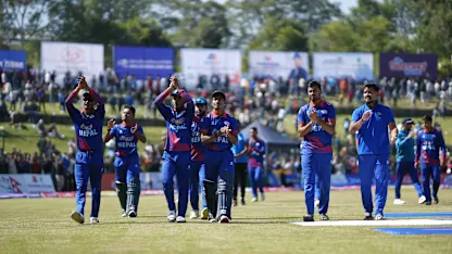 Logo of Hosts make winning start at T20 World Cup Asia Qualifier in Nepal