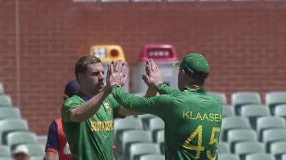 Logo of Wicket - Bas-de Leede - South-Africa v Netherlands ICC T20WC 2022