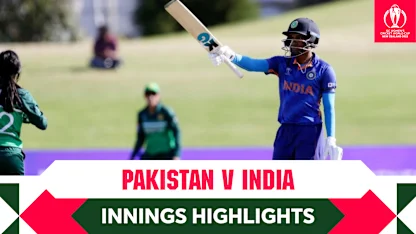 M4 Innings Highlights: Pakistan v India | CWC22