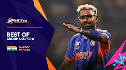 Every Hardik Pandya wicket and six from Group and Super 8 stages | T20WC 2026
