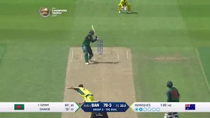 #CT17 Aus v Ban: Tamim Iqbal innings