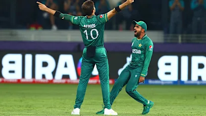 Logo of Afridi grabs the prized scalp of Kohli
