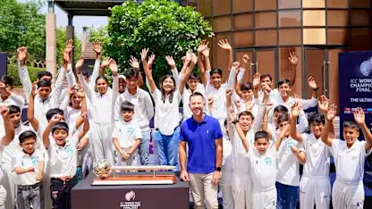 Behind the scenes of the WTC23 Final curtain raiser with Ricky Ponting