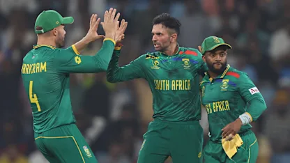 Logo of Keshav Maharaj on path to 'homecoming' World Cup in India | CWC23