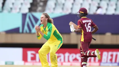 Logo of Cooper Connolly’s brilliant 3/17 | WI v AUS | ICC U19 Men's CWC 2022