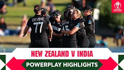 M8 Powerplay Highlights: New Zealand v India