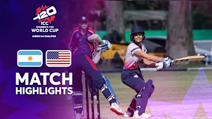 Logo of Argentina v USA | Match Highlights | ICC Women's T20 World Cup Americas Qualifier