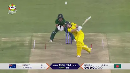 Logo of Six - Alyssa Healy | AUS v BAN | Women's T20WC 2023