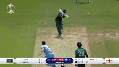 Logo of CWC19: ENG v BAN - Shakib Al Hasan 121 highlights