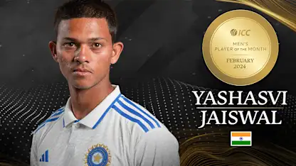 Logo of Yashasvi Jaiswal reflects on winning the ICC Men’s Player of the Month award for February 2024