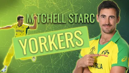 Logo of "Bowled 'im" – Mitchell Starc's jaw-dropping yorkers!