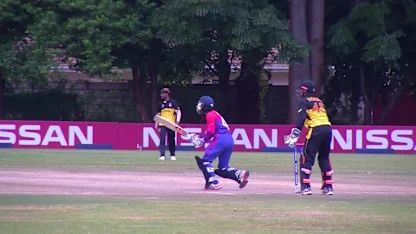 Logo of Nepal beat PNG by 6 wickets in CWCQ play-off to gain ODI status