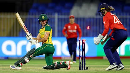 Logo of Reverse and out! Bosch dismissed as Glenn strikes after four | WT20WC 2024