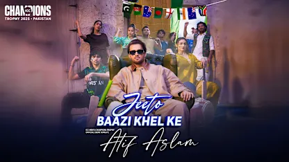 Logo of ‘Jeeto Baazi Khel Ke’ ft. Atif Aslam: The official ICC Men’s Champions Trophy 2025 song