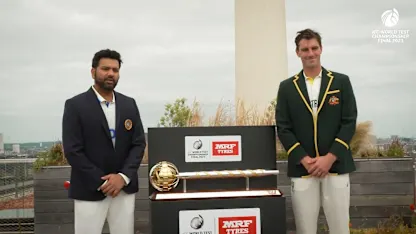 Logo of Captains' call: Rohit Sharma and Pat Cummins on their WTC Final hopes