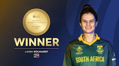 ICC Women’s Player of the Month for October 2025 revealed